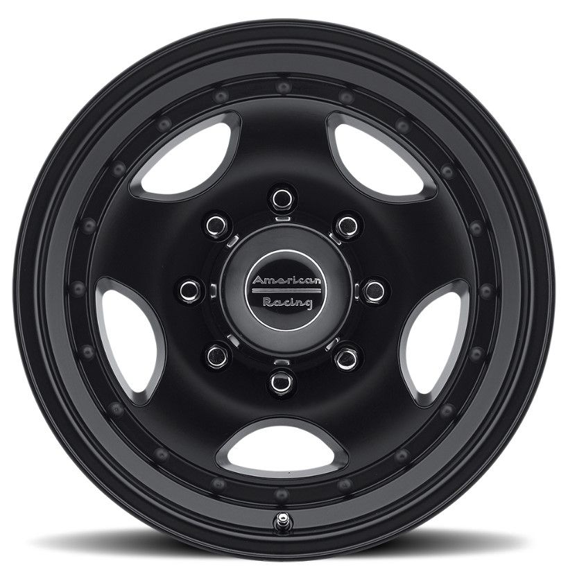 American Racing<br>AR23 Satin Black (16x8)
